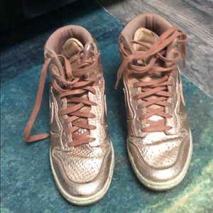 Limited Edition Metallic Nike Wedge Sneaker
